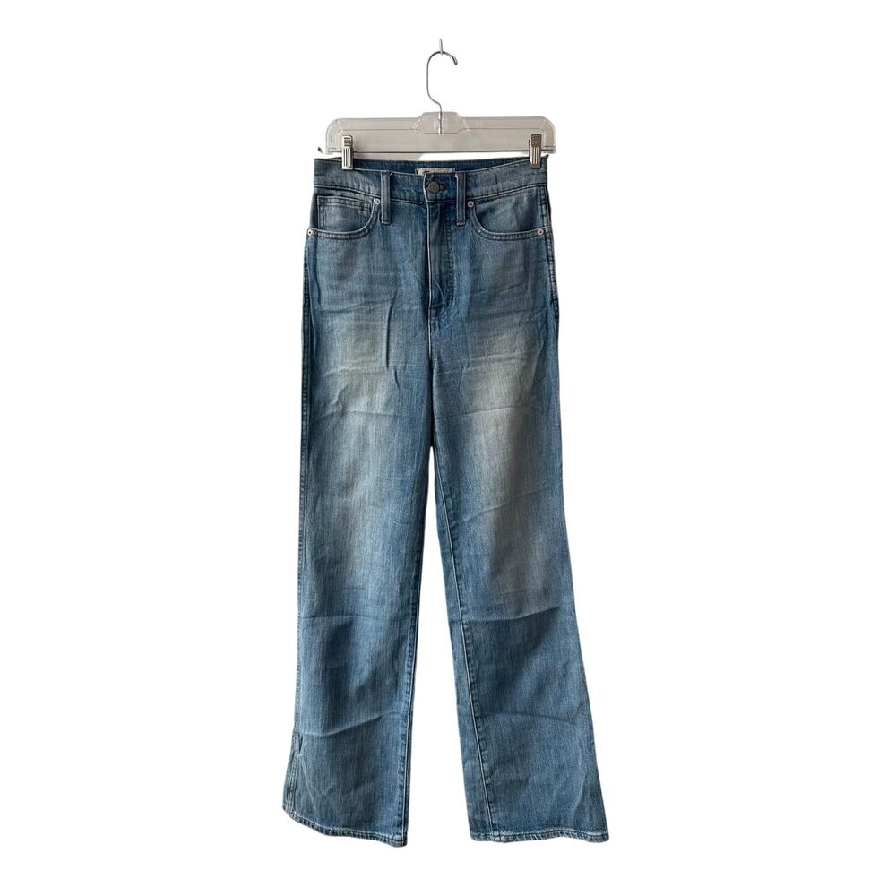 Madewell The Higher Rise Flare Jeans Medium Wash Size 27